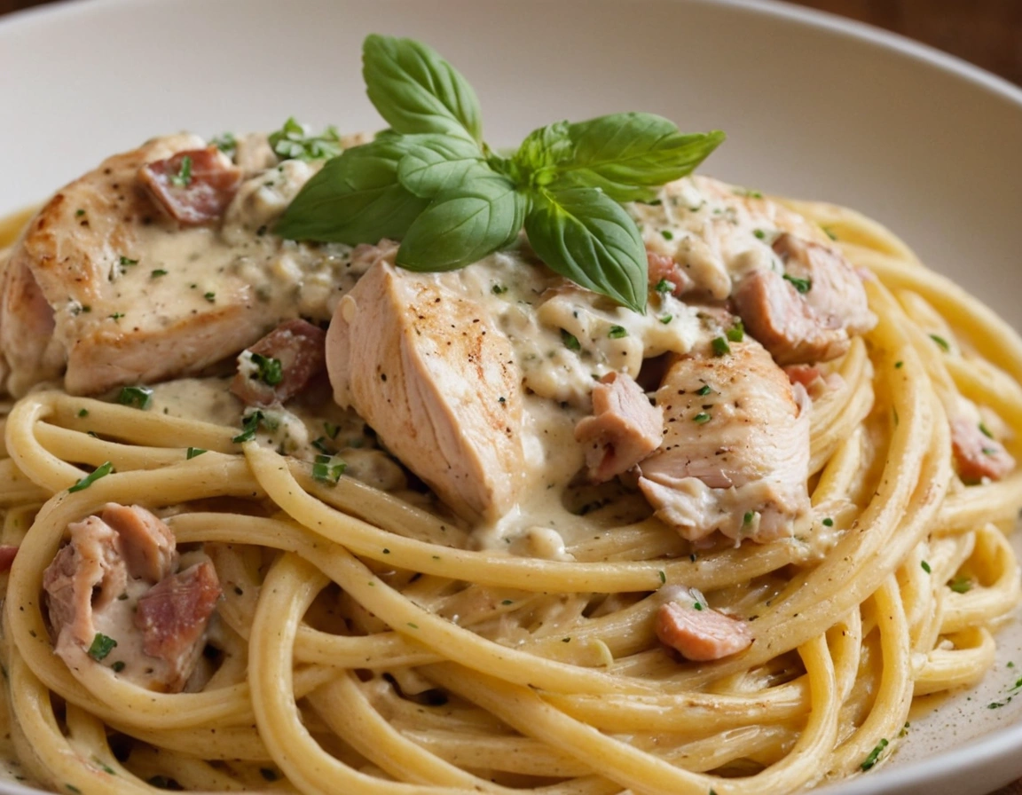 Best-Ever Chicken Carbonara Recipe A Creamy, Indulgent Delight