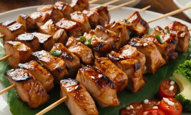 Teriyaki Chicken Skewers: A Flavorful, Grilled Delight