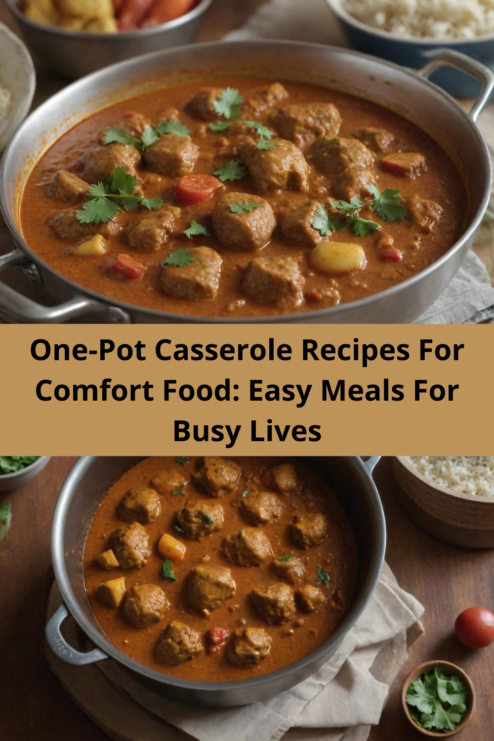 One-Pot Casserole Recipes For Comfort Food: Easy Meals For Busy Lives