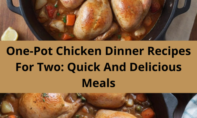 One-Pot Chicken Dinner Recipes For Two: Quick And Delicious Meals