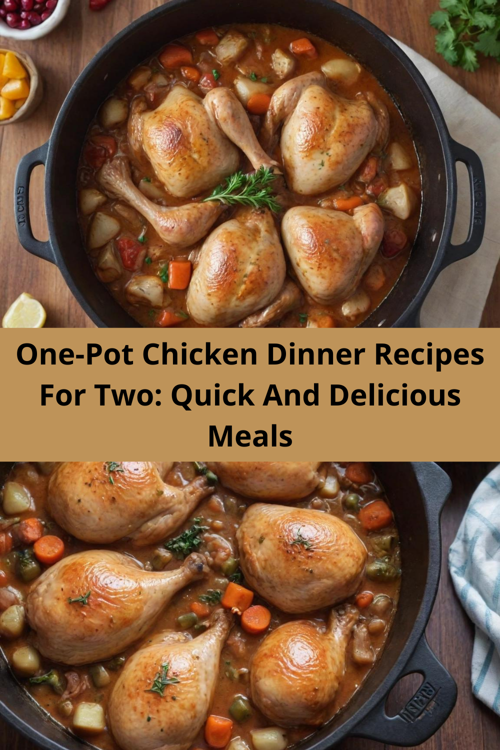 One-Pot Chicken Dinner Recipes For Two: Quick And Delicious Meals