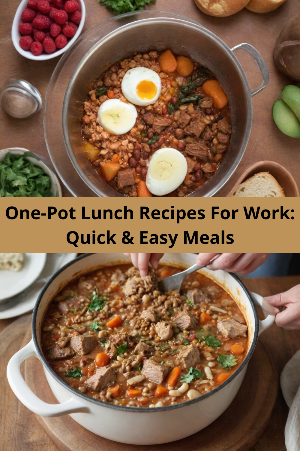 One-Pot Lunch Recipes For Work: Quick & Easy Meals